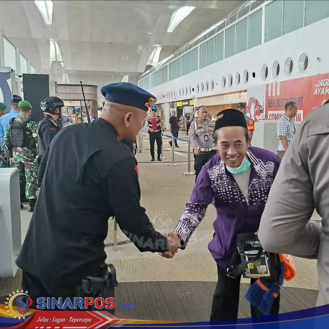Satbrimob Polda Sumut Berhasil Tangani Ancaman Bom Pesawat Saudi Airlines SV5688 di Bandara Kualanamu