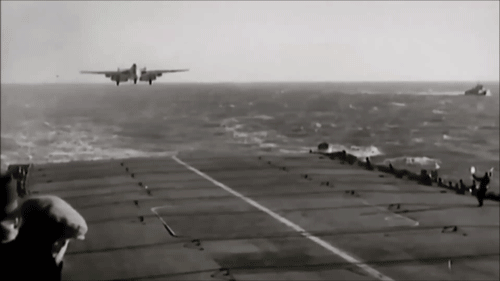 apostlesofmercy:  The world’s first carrier landing by a jet,  4   December 1945.