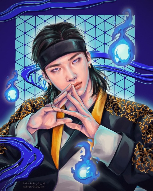 Hyunjin by koko_sin_art 