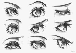 drawingden:Eyes practice by steelzakung222 