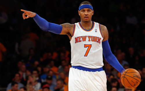 Carmelo Anthony stood an incredible game yesterday, beating the Knicks all-time record for points in