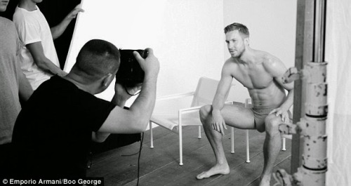 Calvin Harris for Armani Underwear 2015