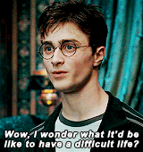 spidehman:HARRY POTTER MEME » [1/10] anything: Harry’s sarcasm