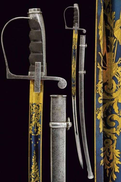Model 1855 officer’s saber, Kingdom of Sardinia.from Czerny’s International Auction House