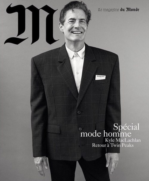 larssonus: Kyle MacLachlan dans « M » le magazine du Monde, 2016