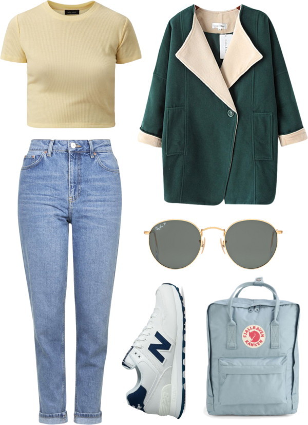 Untitled #37 by kvanhuyssteen featuring a yellow... - outfit journal