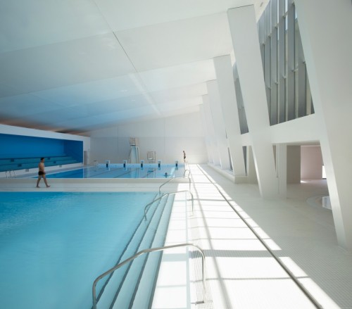 archatlas:  Bagneux Swimming Pool Dominique Coulon et Associés 