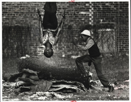 John H. White, I Want to be a Gymnast, 1978 Daniel Blau Gallery London