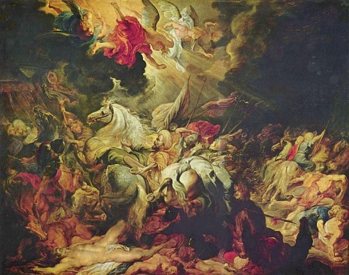 The Defeat of Sennacherib, Peter Paul Rubens, 1612 CE, Alte Pinakothek, Munich. 