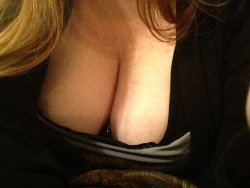 cleavagechristine:  Cleavage. What’s new? 