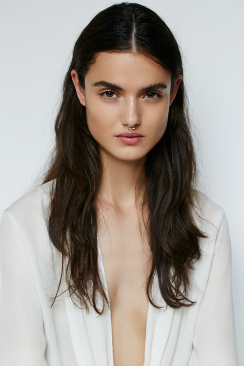 runwayandbeauty: Blanca Padilla for Free People 2015.