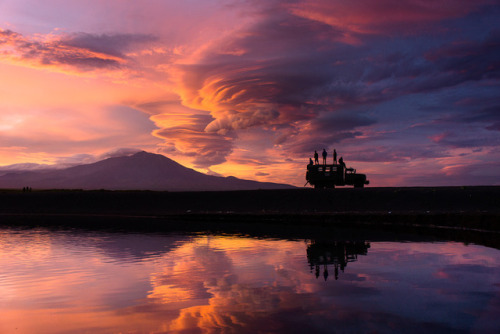 There are a total of 160 volcanoes, 29 of which are still active in the Kamchatka Peninsula of far e