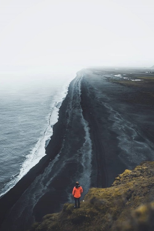 kcrdnk: alecsgrg: Black Sand beach | ( by Marcel )  @kcrdnk @kcrdnk @kcrdnk