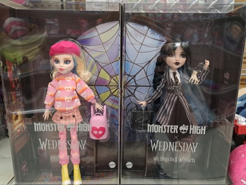 Monster High X Wednesday: Enid & Wednesday Dolls