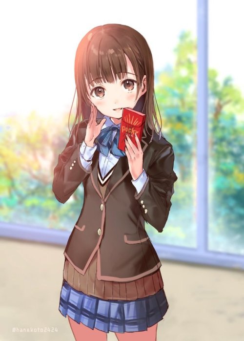hanekoto2424: &ldquo;『17回遊べるね』　#ポッキーの日 t.co/axTpyaITuQ&rdquo;
