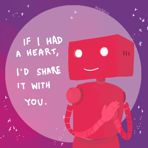 muddyguts: cons-science: some valentines I made for St.Valentine’s Day! Robots. Hope you love 
