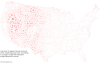 Map of ‘food deserts’ in America
[[MORE]]Source: https://flowingdata.com/2013/08/27/in-search-of-food-deserts/
The map above shows a sample of locations across the country, and line length represents distance to the nearest store. For example, in...