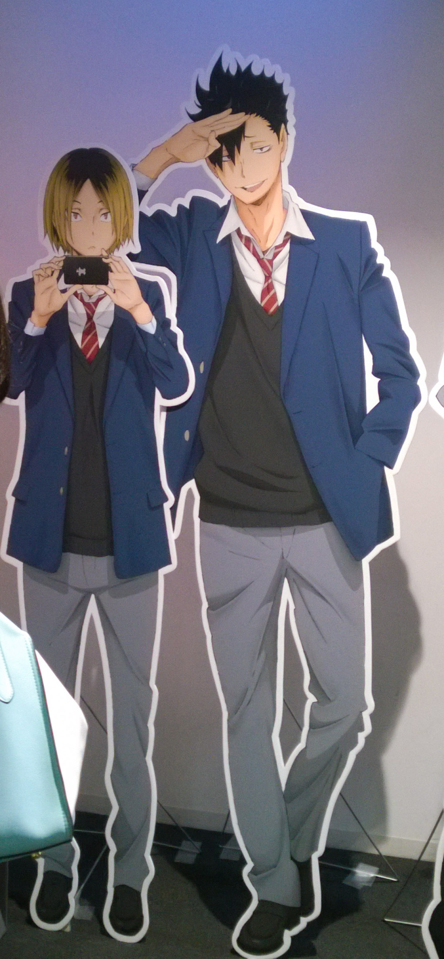 nimbus-cloud:  Went to the Haikyuu gengaten at Tokyo Skytree~ Â Man it was actually