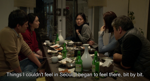 beingharsh:On the Beach at Night Alone (2017), dir. Hong Sang-soo