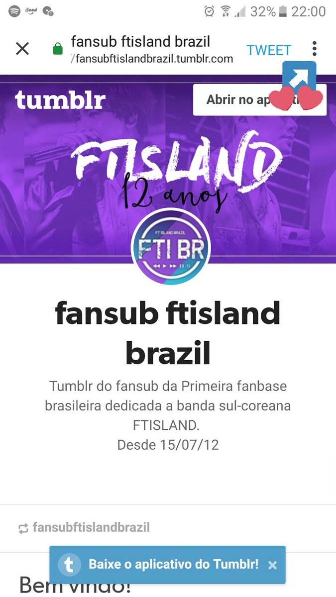 FANSUB BRASILEIRO DO BTS on X: Depois de baixar o app, você pode