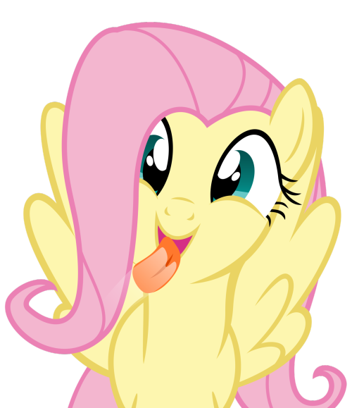 madame-fluttershy:  Fluttershy Likes Glass by *Glitched-Nimbus  <3