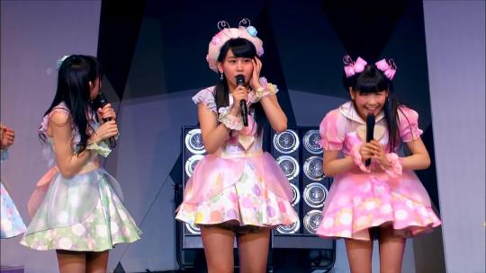 new-ship:  It’s about two years ago when Mako, Naachan and Natsuki had to stay in a hotel for a live tour. They had to practice a choreography, but in the middle Naachan started to argue “This way is right, and you was wrong”the tense was running