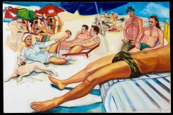 gay-erotic-art:  men-in-art:  Blowing off Some SteamRob Bondgren2007   *Today I am doing my first series which salutes a piece of clothing, as a way of celebrating Labor Day Weekend and saying goodbye to summer,  “The  Art of the Speedo”. Personally