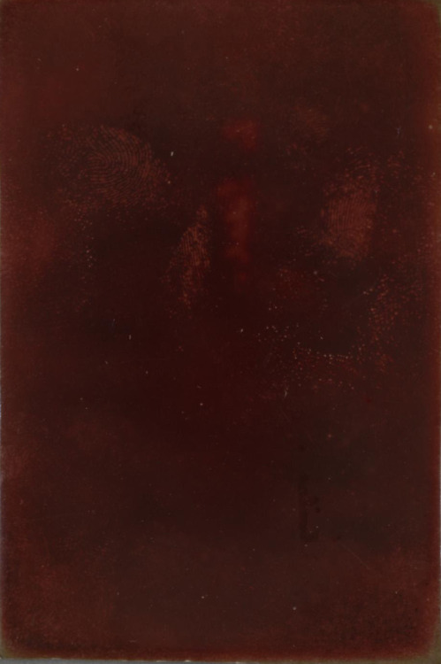 August Strindberg, Celestographs, 1893–4Photoplates (made without a camera) capturing the nigh