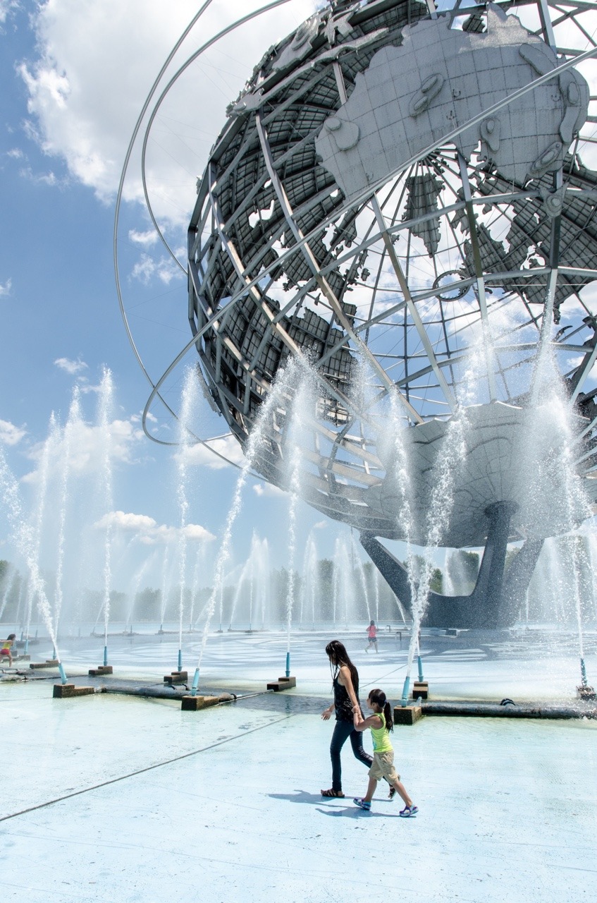 hernwood:  The Unisphere at Flushing Meadows-Corona Park in Queens, NYC.