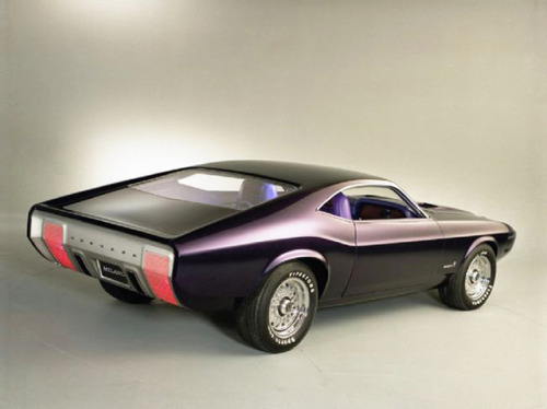 Ford Mustang Milano Concept, 1970. USA. Photo Robert Conner. Via mustangandfords.