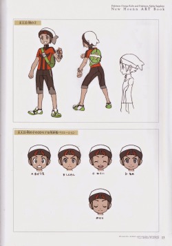 pokescans:New Hoenn Art Book, scanned by