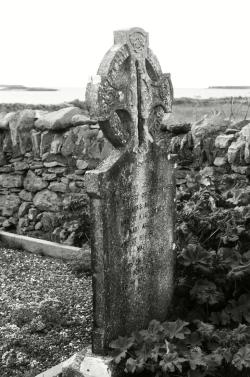 rumorcontrol:  Another marker, this one in a cemetery at the very end of a peninsula on a peninsula. Kilshannig Cemetery, Dingle Peninsula, County Kerry, Ireland.  Photo by me. 