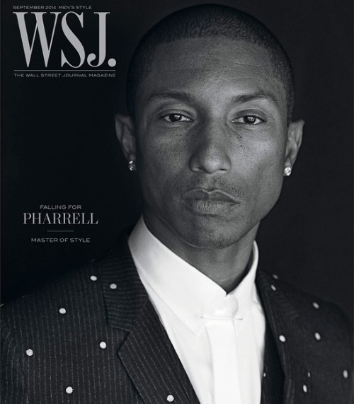 billidollarbaby:  Pharrell Williams by Peter Lindbergh for WSJ Magazine Men’s Style September 2014  Read more over at: http://billidollarbaby.com/pharrell-williams-peter-lindbergh-wsj-magazine-mens-style-september-2014/ 