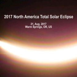 A Total Solar Eclipse Close-Up in Real Time