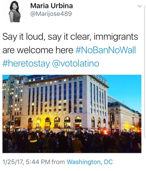 sandalwoodandsunlight:Pro-immigration rallies happening right now in New York City and Washington, D