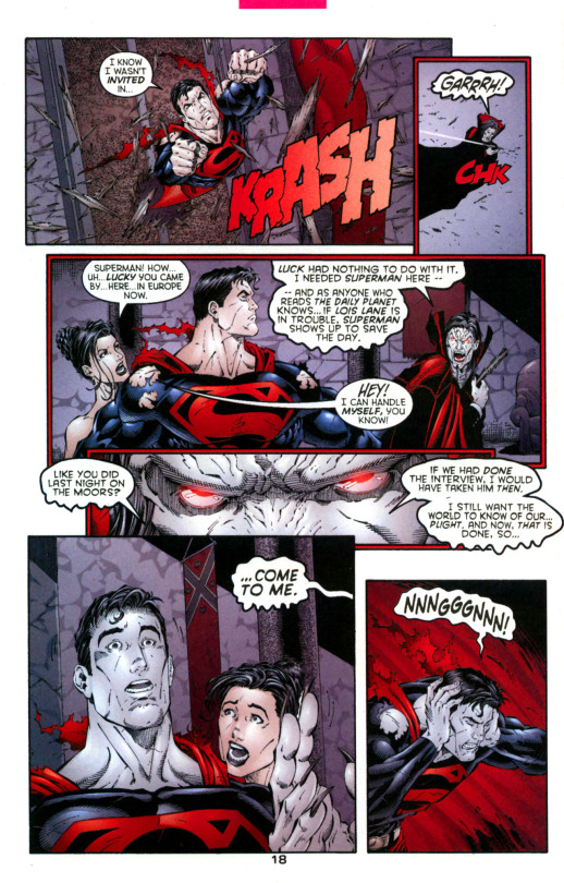 Superman Seduced By Dracula