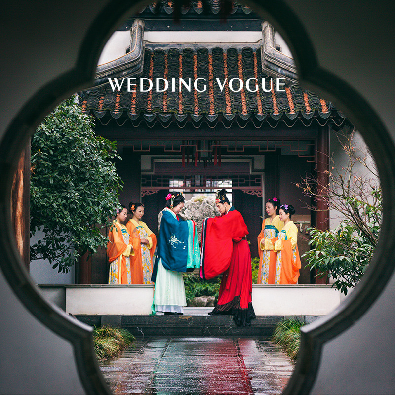 mingsonjia:  ziseviolet:    Tang Dynasty-style Chinese Wedding Editorial via Wedding