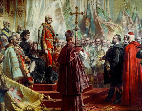 royaltyandpomp: THE CEREMONY T.I.R.M. Empress Elisabeth and Emperor Franz Joseph I of Austria