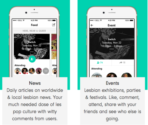 dappertomboy:  HEY Lady Lovers!The HER App is “the most popular app for lesbian and queer women. Beautiful design, individually verified profiles and a timeline to keep in touch with all-things-lesbian. For dating, friendship or just chatting.” It’s
