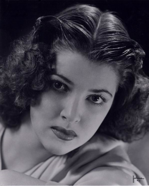 Diana Barrymore (née Diana Blanche Barrymore Blythe), 1942