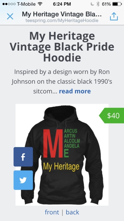 nicknamenyquil:sad-black:  sad-black:  We’ve all been waiting for these to come back and now LOOK  help this dude reach his goal of 300 sales to get these hoodies made  ORDER HERE: http://nyv.me/l/GeaZ  expect-the-greatest proteinpills black-culture