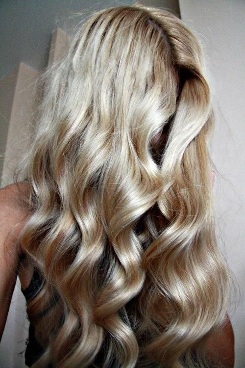 Blonde hair color