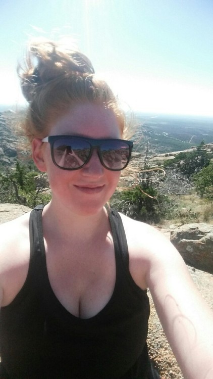 tara-tea-time:Hiking at Wichita Mountains in Oklahoma! Pictures don’t do it justice. There were buff