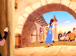 fandomsandfeminism:  simonbaz:  Disney Femslash AU: “How bout a girl who’s got