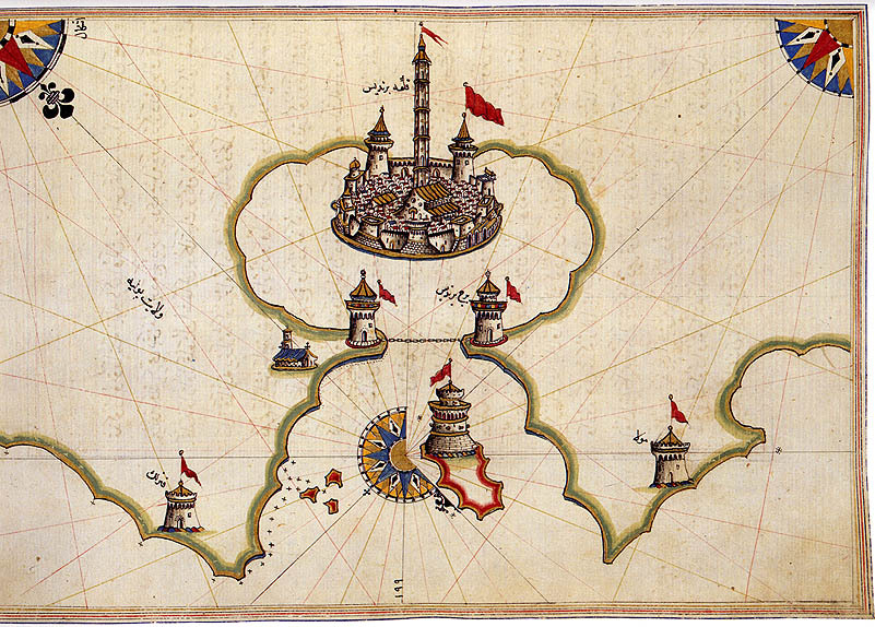 thelongboat:
“ Map of Brindisi, Italy
ARTIST:Piri Reis
COUNTRY OF ORIGIN:Turkey
DATE OF CREATION:1528 AD
”