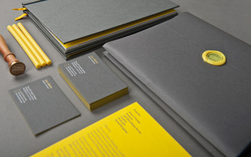 Every graphic designer’s favourite colours are used for this neat Jon Cleave’s self-prom