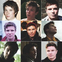 yronwood-archive:  a study in joe dempsie: hair 