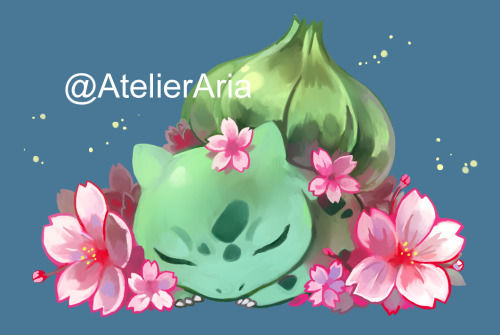 atelier-aria:Would anyone like a Bulbasaur in these trying times? 