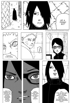 eunsangmo:  Sasuke: “What is this shit?”*turn*turnNaruto: “Sasuke, you and Karin…”Sasuke: “Ch… You behave exactly like your mother in this age, Sarada… Sakura also was crying because of every little thing…”Sarada: “How can tell me