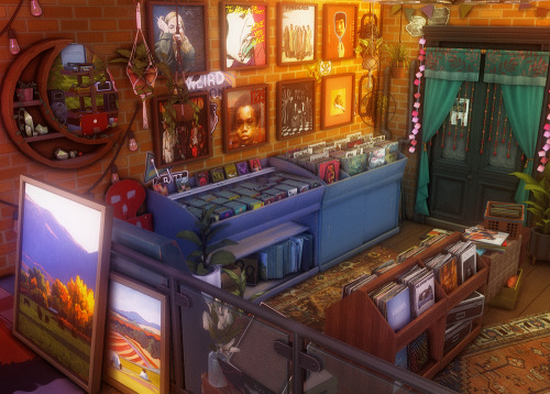 Finished The Downstairs On Cori X Miles Record Shop